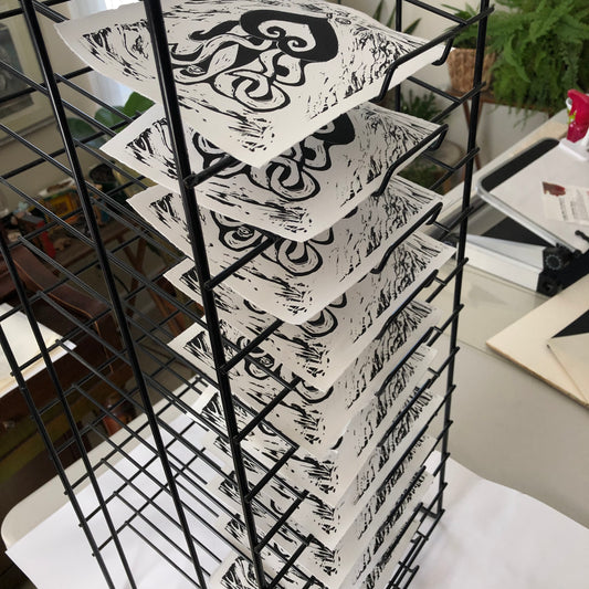 “Love” Limited Edition Relief Print 5”x 7”